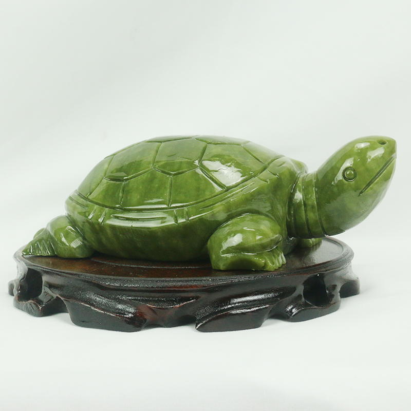 Natural Jade/turtle Sculpture/ - Aquarium Fish Cartoon ulasan dan harga