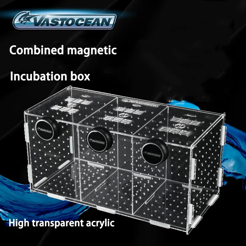 VASTOCEAN Fish Tank Magnetic C - Aquarium Fish Cave ulasan dan harga