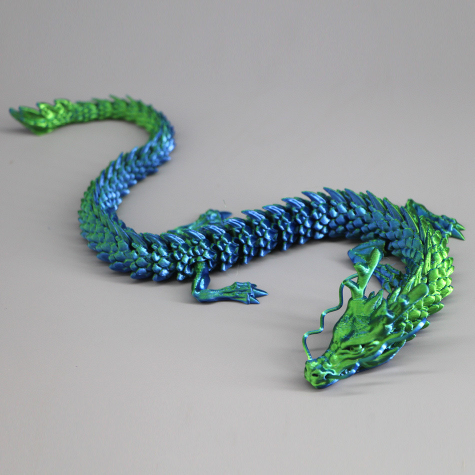 3D Printed Conjoined Dragon Or - Aquarium Fish Cartoon ulasan dan harga