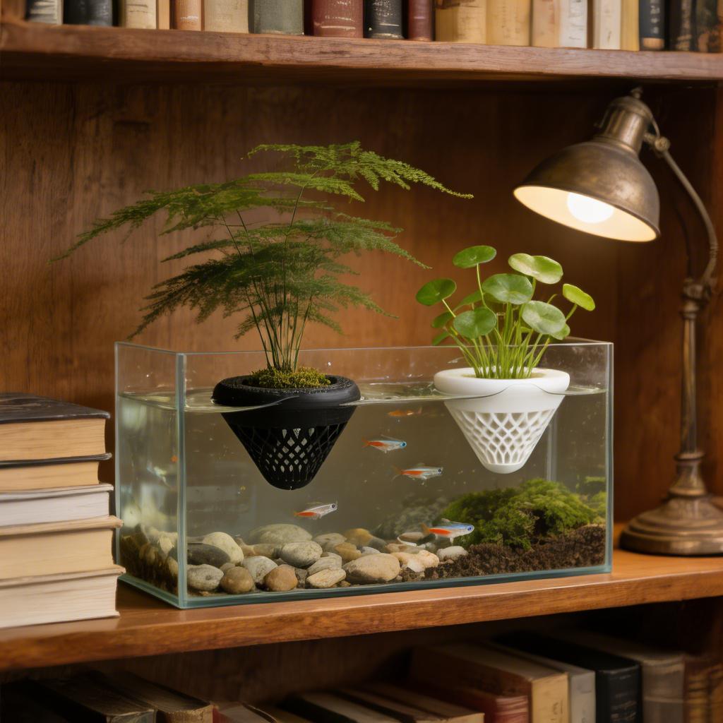 2PCS Floating Aquarium Plant H - Aquarium Fish Cartoon ulasan dan harga
