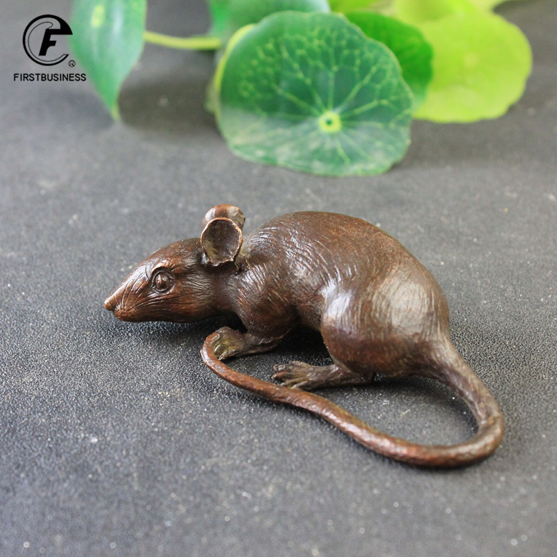Heavy Brass BIG Rat Mouse Figu - Aquarium Fish Cartoon ulasan dan harga