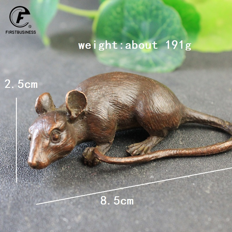 Heavy Brass BIG Rat Mouse Figu - Aquarium Fish Cartoon ulasan dan harga