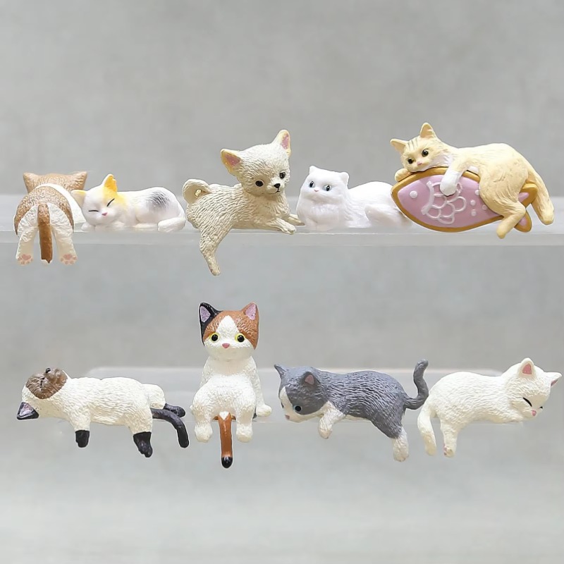 1Pc Cute Cartoon Cat PVC Home  - Aquarium Fish Cartoon ulasan dan harga