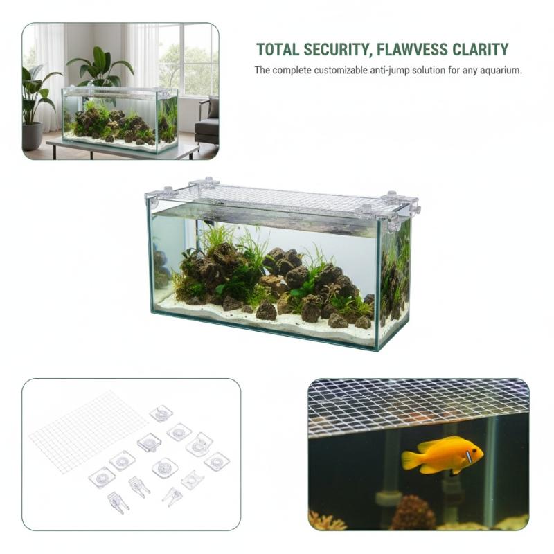 1Pcs Anti Escape Fish Tank Net - Aquarium Fish Trap ulasan dan harga