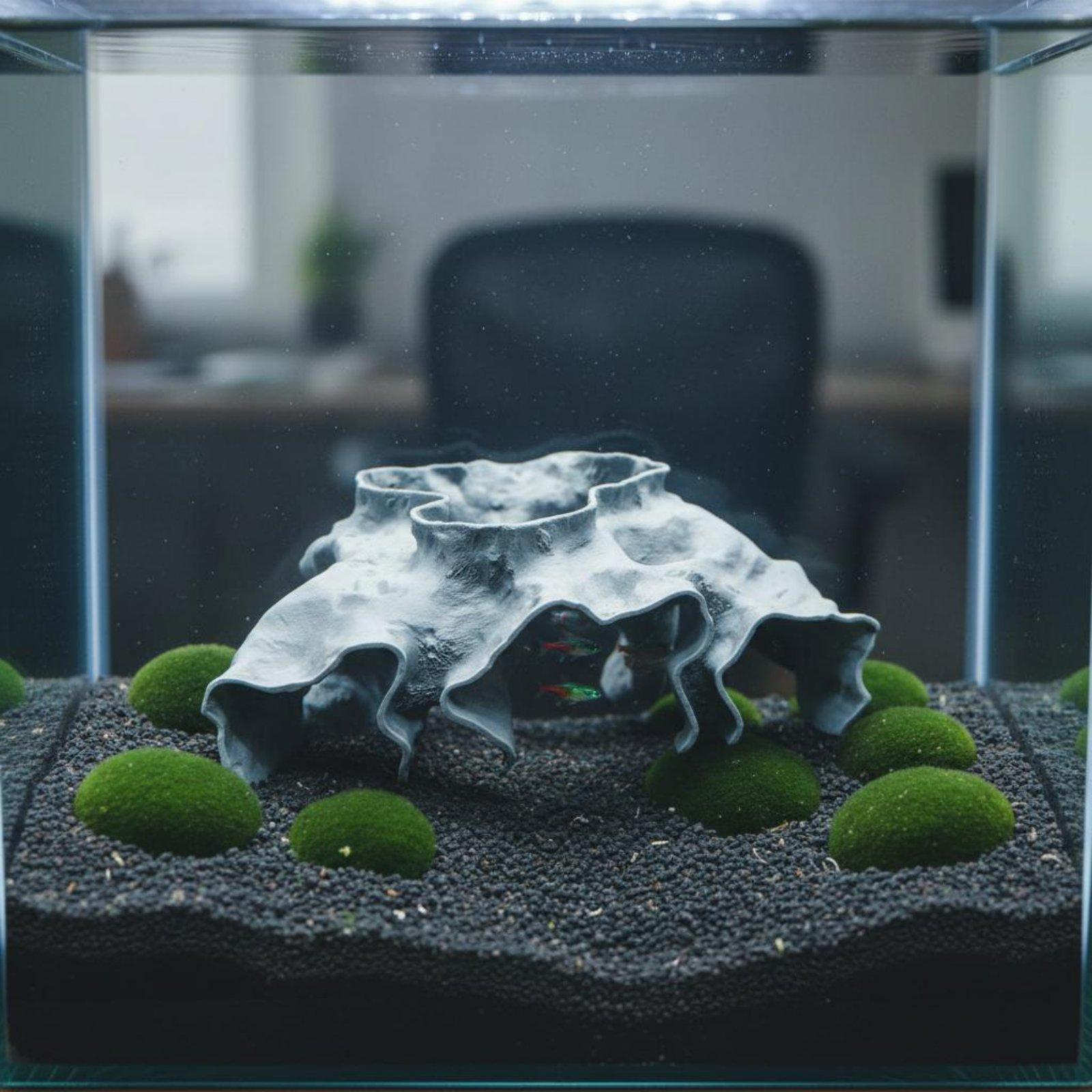 Aquarium Cave Decoration Obser - Aquarium Fish Cave ulasan dan harga