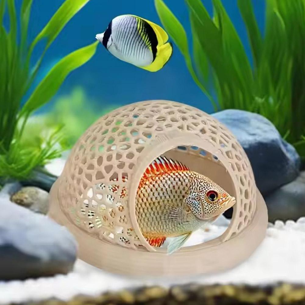 Aquarium Floating Cave Fish Sh - Aquarium Fish Cave ulasan dan harga