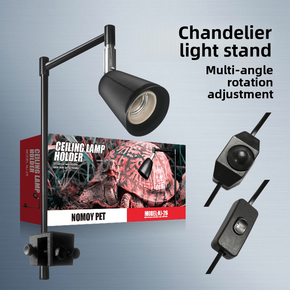 NOMOY Reptile Lamp Stand with  - Aquarium Fish Photography ulasan dan harga