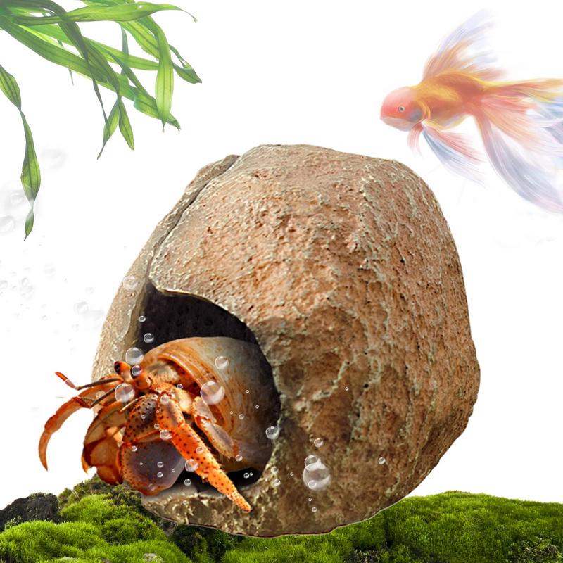 Aquarium Cave Fish Tank Shelte - Aquarium Fish Cave ulasan dan harga