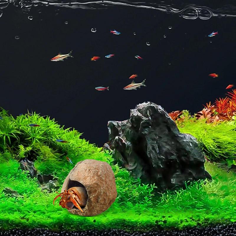 Aquarium Cave Fish Tank Shelte - Aquarium Fish Cave ulasan dan harga